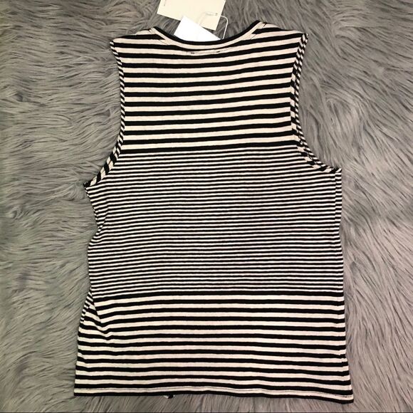 🆕 Joie Columba Multistripe Sleeveless Tee - Picture 3 of 7
